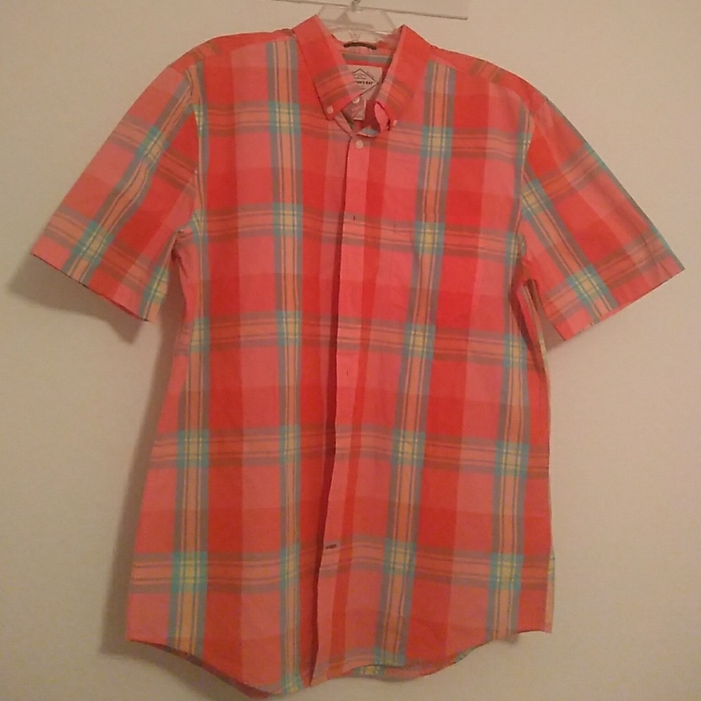 Plaid Multi Colored Men's Shirt
